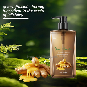 Champú de jengibre de calidad superior 800 ml Paquete familiar grande Cuidado general del cabello Nutre el cuero cabelludo Mantiene el cabello suave y manejable - Product Image 5
