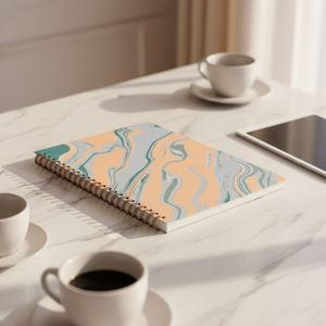 Promotion 2025 – Carnet à spirale A5 personnalisable à couverture rigide avec fermeture, idéal pour l'école et les promotions - Product Image 4