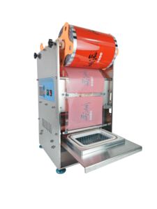Hot Sale Heat <strong>Sealing</strong> <strong>Machine</strong> for Beverage Foil <strong>Cans</strong> Packaging in Food Delivery &amp; Supermarket Deli Sections - Product Image 2