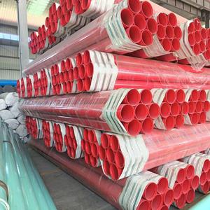 Tubería de Acero al Carbono sin Costura con Recubrimiento Epóxico ASTM SCH10 SCH40 SCH80, Recubrimiento Interno y Externo, Directo de Fábrica, Tubo para Rociadores Contra Incendios - Product Image 3