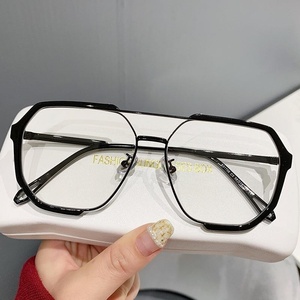 New European and American fashion large-<b>frame</b> sunglasses, big-<b>name</b> and popular polygonal sunglasses, women's sunshade and sun - Product Image 4
