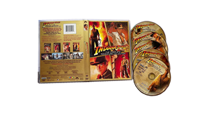 Indiana <span class=keywords><strong>Jones</strong></span> The Complete Adventure Collection 5Disc Factory Venta al por mayor Venta caliente Películas en DVD Serie de TV Boxset CD Cartoon Blueray - Product Image 2