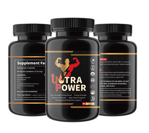 Männer Ultra Power 12 in 1 Schwarz Maca - Arginin Taurin Zink citrat Cistanche Wolf berry Tribulus Terrestris Extrakt Kapsel - Product Image 1