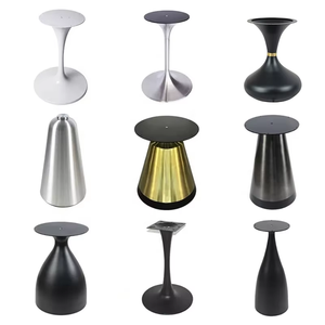 Yüksek kaliteli demir tozu kaplı mobilya masa bacak <span class=keywords><strong>Metal</strong></span> masa tabanı fabrika doğrudan satış. - Product Image 1