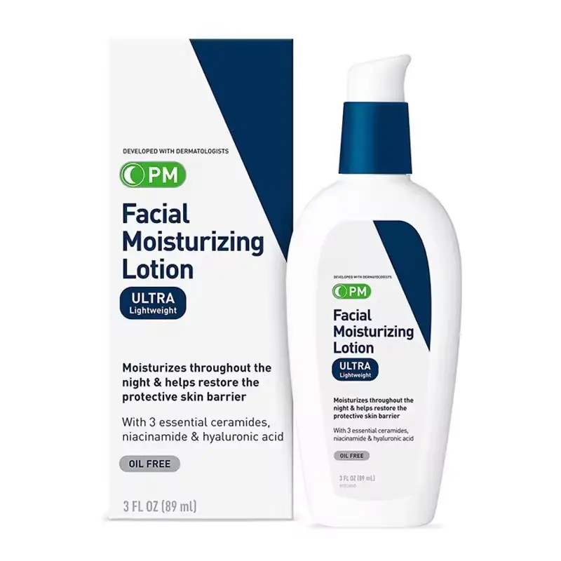 Offre Spéciale des produits originaux89 ml crème solaire hydratante pour le visage AM PM jour nuit lotion avec SPF30