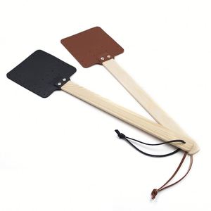 Matamoscas de Cuero Reforzado Antideslizante de Alta Resistencia para Hogar, Cocina y Jardín, con Mango Largo - Product Image 2
