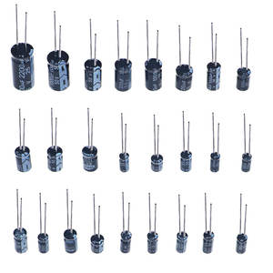 25 <span class=keywords><strong>Condensadores</strong></span> Electrolíticos <span class=keywords><strong>de</strong></span> Aluminio <span class=keywords><strong>Fijos</strong></span> Comunes <span class=keywords><strong>de</strong></span> 16V/25V/50V, Montaje Pasante, 1F 2200F, Paquete Mixto para Reparación, Experimentación y Bricolaje, 1 Año - Product Image 4