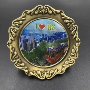 Magnete Frigorifero 3D Hong Kong - Souvenir Turistico, Dimensioni 7x5 Cm, Resina, Decorazione Casa E Cucina, Collezione