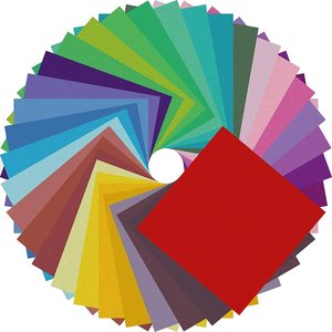 Papier yoga original Double face, couleurs — 200 feuilles-20 couleurs-6 pouces, carré <span class=keywords><strong>facile</strong></span> à plier, pour débutant - Product Image 1