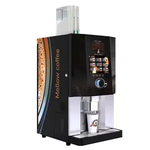 Distributore automatico commerciale automatico di caffè macinato fresco Espresso commerciale
