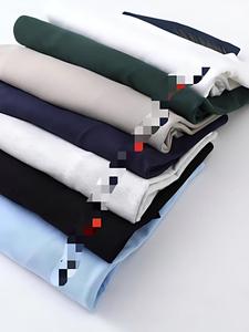 Camiseta de Marca Famosa para Hombre, de Verano, 100% Algodón, con Logotipo Bordado, Absorbente de Humedad, Cuello Redondo, Manga Corta, Corte Ajustado, Informal - Product Image 2