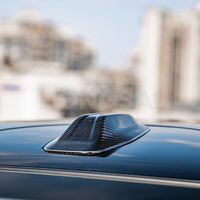 Cocok untuk BMW G60 BMW G70 BMW G90 2024+ Autoclave Prepreg Carbon Fiber Antenna Trim Overlays 2PCS Perekat Grosir Produsen