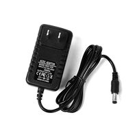 Adaptateur secteur AC/DC 12V 2A avec prise US, EU, UK, logo personnalisé OEM ODM disponible, alimentation murale 24W pour bandes lumineuses LED
