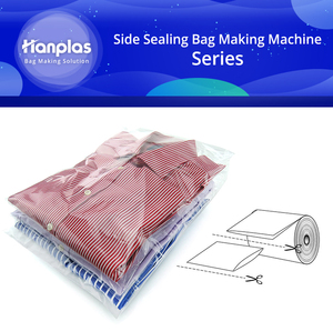 Máquina de Fabricación de Bolsas de Sellado Lateral de Alta Velocidad HP-2SA DBS-AUSR de 2 Carriles para Empacar Pan y Pollo HP-SA800 DBS-AUSR de Alta Velocidad PL - Product Image 6