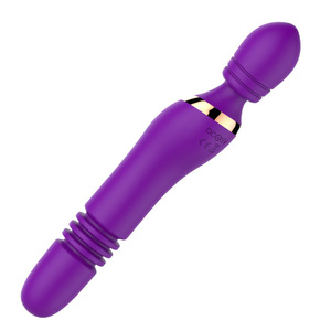 Vibratore a spinta forte ricaricabile USB con massaggiatore a bacchetta impermeabile riscaldante - Product Image 5