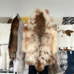 Genuino tibetano mongolese in pelle di pecora tappeti lunghi capelli crespi in lana e pelle di pelliccia tappetino per camera da letto soggiorno - Product Image 1