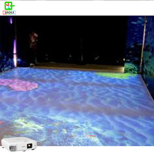 3D สร้างแผนที่สื่อแบบโต้ตอบโปรเจคเตอร์360โฮโลแกรมที่สมจริงเครื่องฉายวิดีโอ - Product Image 1