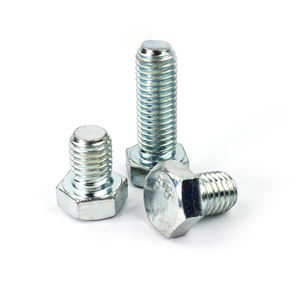 ברגי משושה M6 M8 M10 M12 M16 כחול לבן מגולוון פלדת פחמן Din933 Din931 ברגי כיפה משושה וברגי ראש משושה ברגי משושה <span class=keywords><strong>hd</strong></span> דרגה 8.8 - Product Image 5