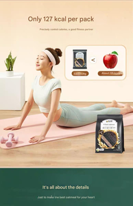 Grosir 5 in 1 gandum hitam sereal Protein tinggi GI rendah makanan sarapan instan sehat meningkatkan sistem pencernaan dan meningkatkan kesehatan - Product Image 4