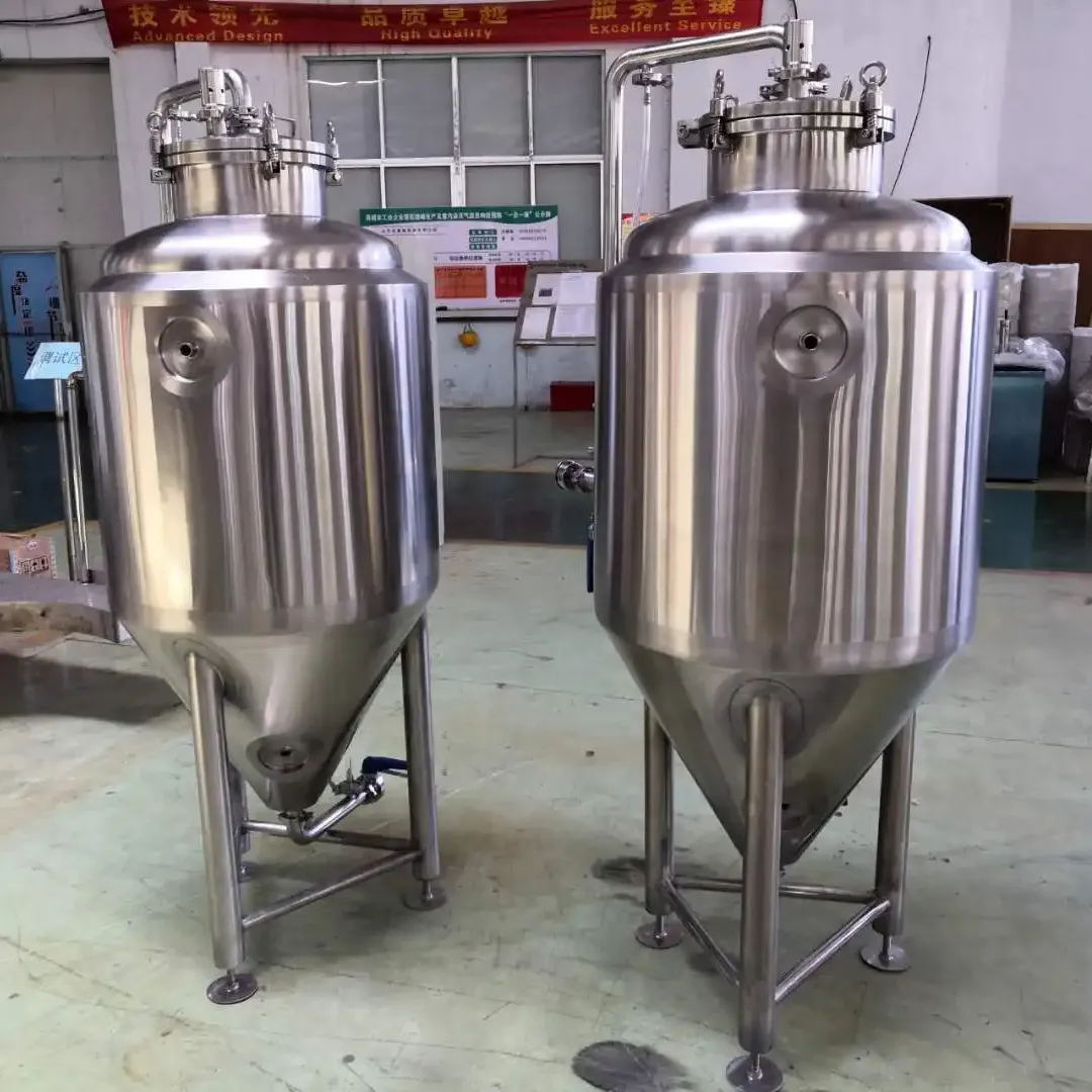 आइसोबैरिक किण्वन बियर जैकेट 200l शराब की भठ्ठी उपकरण चीन