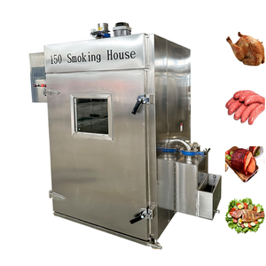 VBJX Machine à fumer et à sécher la fumée professionnelle industrielle pour le poisson porc viande boeuf fromage bacon - Product Image 1