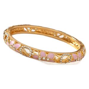 Brazalete Abierto de Esmalte Fino Cloisonné de Estilo Étnico Retro, Joyería de Moda de Cheongsam de Pekín Antigua, Brazaletes Elegantes - Product Image 5