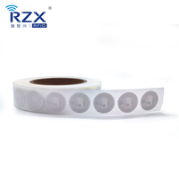 Etiqueta NFC RFID Impermeable en Blanco de 13.56MHz NTAG424 ISO14443A, Etiqueta Adhesiva de PVC para Control de Acceso, Pagos y Smartphones