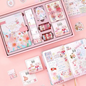 Para Simno 149 Uds cuaderno estético DIY diario conjunto serie de <span class=keywords><strong>cuento</strong></span> de hadas para estudiantes Anime Fans espiral papelería caja de regalo - Product Image 5