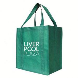 ถุงผ้าผ้าไม่ทอสำหรับช้อปปิ้งใช้ซ้ำได้พิมพ์ลายเป็นมิตรต่อสิ่งแวดล้อมใช้ซ้ำได้ซูเปอร์มาร์เก็ต - Product Image 4