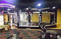 Panneaux de cage MMA multi-fonctions Filet de cage pour anneau de boxe pour solution de gymnastique