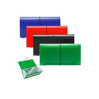 Carpeta Organizadora de Archivos Expandible Tipo Acordeón, Fabricada con PP Reciclable, Personalizable con Logotipo, Color y Grosor, para Almacenamiento de Documentos