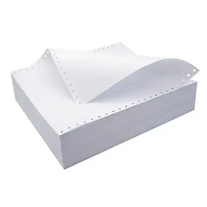 Qualità superiore all'ingrosso CB CFB CF carbonizzato 2ply 3ply carta per fotocopie autocopiante continua multistrato per carta per fatture per ufficio