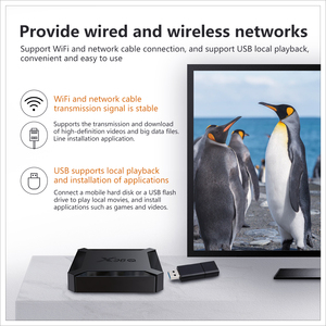 Precio de Fábrica Bajo X96Q H313 Android 10 Quad Core Smart TV Box <span class=keywords><strong>Allwinner</strong></span> H313 4K 60fps 1GB RAM 8GB Almacenamiento WiFi Único - Product Image 3