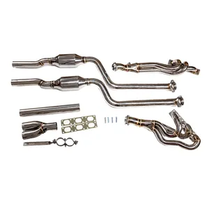 High Quality Polished Stainless Steel Exhaust System Manifold Header For BMW M52/M54 Engines