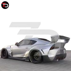 การออกแบบร้อนจรวดกระต่ายชุดร่างกายกว้างสําหรับ GR <span class=keywords><strong>Supra</strong></span> MK5 A90 J29 ด้านหน้า lip ล้อคิ้วสูงสปอยเลอร์ด้านข้างกระโปรง - Product Image 6