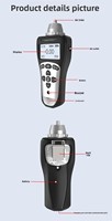 Détecteur de fuite de gaz à diode chauffée avancé TOPSTAR TP101 pour oxygène, sulfure d'hydrogène, monoxyde de carbone, détecteur HVAC rechargeable