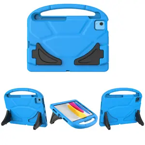 Washable ECO friendly folding stand case for iPad 10 gen super hero cartoon cute kids tablet cover