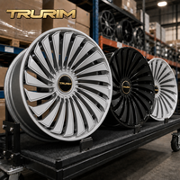 Jantes forgées Trurim Silver 2 pièces à profil profond 17 18 19 20 21 22 pouces 5x112 5x114.3 5x120 pour Audi A4 B9 A5 S4 S5 RS5 Sport