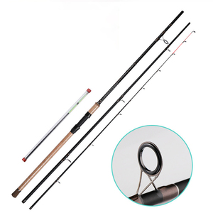 Canna da Pesca Jigging per Acqua Salata in Due Sezioni con Punta di Ricambio di Alta Qualità in <span class=keywords><strong>Carbonio</strong></span> ad Alta Resistenza 360cm 3.6m 3.9m - Product Image 1