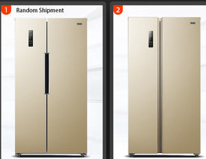 Réfrigérateur à Double porte en acier inoxydable, 291l, 138L,-18 ~ + 4 degrés, glacière pour la maison, avec côté - Product Image 6