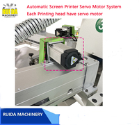 Máquina de Impresión de Camisetas Automática de 4 Colores con 10 Paletas para Impresión Textil