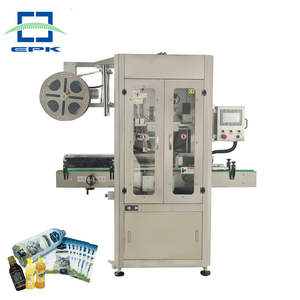 Machine automatique électrique à grande vitesse pour l'application d'étiquettes de film rétractable sur les canettes et bouteilles de boissons en acier inoxydable S304 <span class=keywords><strong>Easypack</strong></span> - Product Image 1