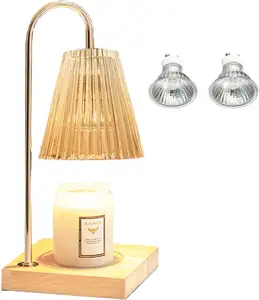 Xách Tay Điện hương liệu Burner nến thủy tinh ấm hơn đèn ánh sáng hương thơm khuếch tán nóng nhà khách sạn chúng tôi Plug-cho phòng ngủ