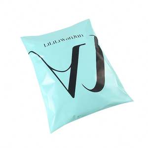 Biodegradable Colorful Mailer Courier Shipping <b>Bag</b> Custom Printed Logo Tear-proof Thickness Green Poly Shipping <b>Bag</b> - Product Image 3