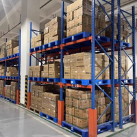 Étagère de stockage robuste pour entrepôt, montage facile, en acier, sans boulons, réglable, pour le stockage du papier