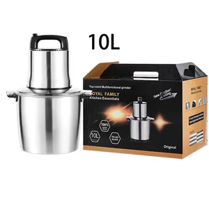 Pabrik dapur untuk mesin memasak makanan multifungsi, cutter kapasitas besar stainless steel grinder/