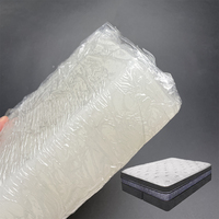 Adhésif de mousse de colle de pulvérisation de base tpr pour mousse de matelas de lit avec liaison de mousse