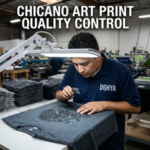 Camiseta Oversize de Algodón 100% de 250GSM <span class=keywords><strong>con</strong></span> Lavado Vintage y Diseño de Águila Chicana para Hombre, OEM, Arte de Tatuaje Personalizado, Estilo Urbano de Herencia Mexicana, MOQ50 - Product Image 5