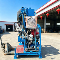 Foreuse hydraulique pour puits d'eau, machine de forage de 120 m de profondeur, haute efficacité pour l'irrigation agricole et l'eau domestique