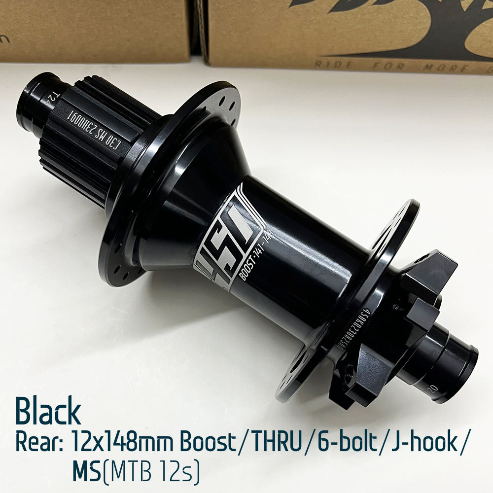 Black/12x148mm boost/MS